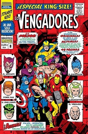 BIBLIOTECA MARVEL: LOS VENGADORES 8 