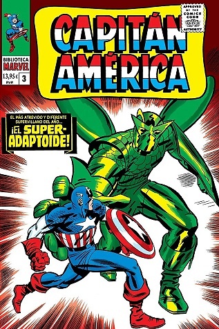 BIBLIOTECA MARVEL CAPITAN AMERICA 3 