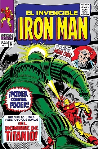 BIBLIOTECA MARVEL EL INVENCIBLE IRON MAN 6 