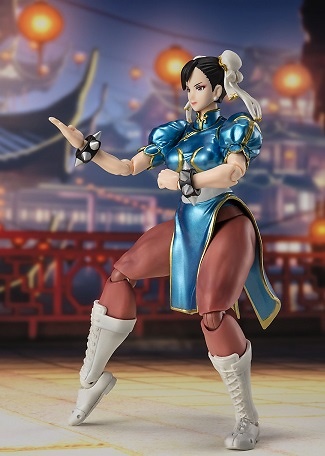 CHUN-LI OUTFIT 2 VER. FIG. 14,5 CM STREET FIGHTER SERIES SH FIGUARTS 