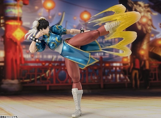 CHUN-LI OUTFIT 2 VER. FIG. 14,5 CM STREET FIGHTER SERIES SH FIGUARTS 