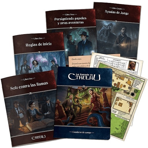 Caja de inicio La llamada de Cthulhu Ed revisada 