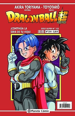 DRAGON BALL SUPER Nº103 (SERIE ROJA Nº314) 