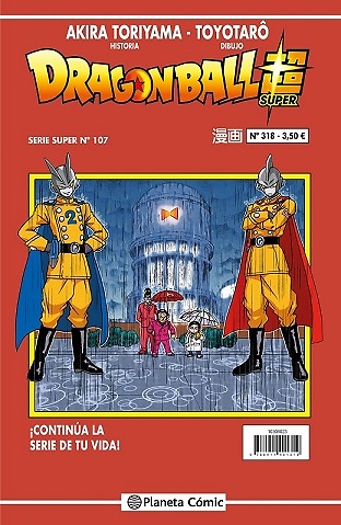 DRAGON BALL SUPER Nº107 (SERIE ROJA Nº318) 