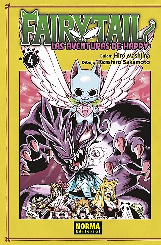 FAIRY TAIL: LAS AVENTURAS DE HAPPY 4 