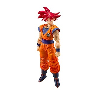 GOKU SAIYAN GOD INSTILLED DRAGON BALL SUPER SH FIGUARTS 