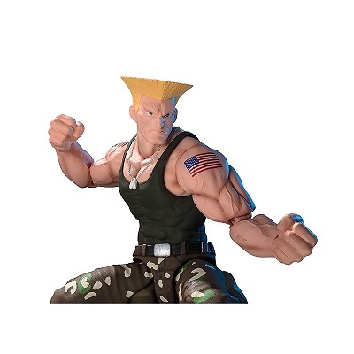 GUILE OUTFIT 2 VER. FIG. 16 CM STREET FIGHTER SH FIGUARTS 