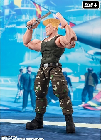 GUILE OUTFIT 2 VER. FIG. 16 CM STREET FIGHTER SH FIGUARTS 