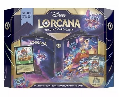 Gift Set Stitch Collector's Azurite Sea Inglés - Disney Lorcana 