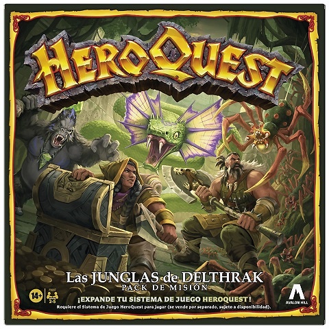 LAS JUNGLAS DE DELTHRAK EXPANSION HEROQUEST 