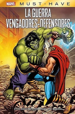 MARVEL MUST-HAVE LA GUERRA VENGADORES / DEFENSORES 