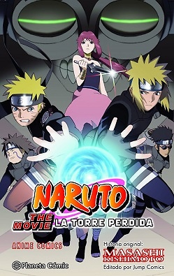 NARUTO ANIME COMIC LA TORRE PERDIDA 