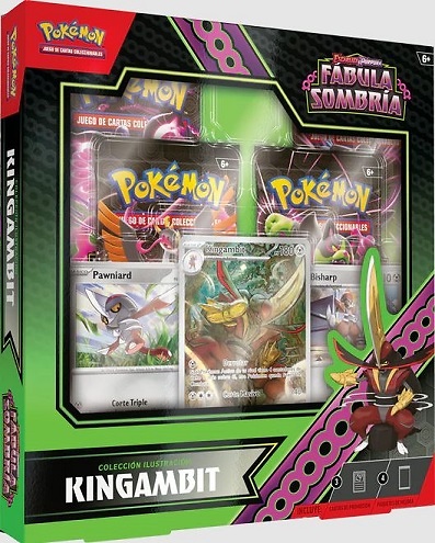 POKEMON Fábula Sombría Colección Ilustración Kingambit 