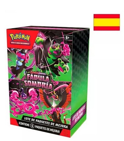 Pokemon Fabula Sombria Lote de paquetes de mejora 