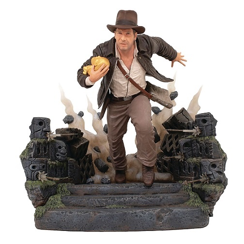 RAIDERS OF THE LOST ARK ESCAPE DELUXE PVC DIORAMA INDIANA JONES 