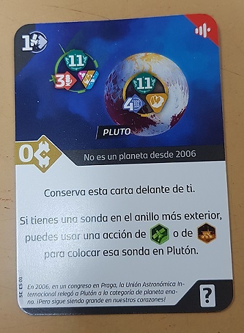 SETI + carta promocional 