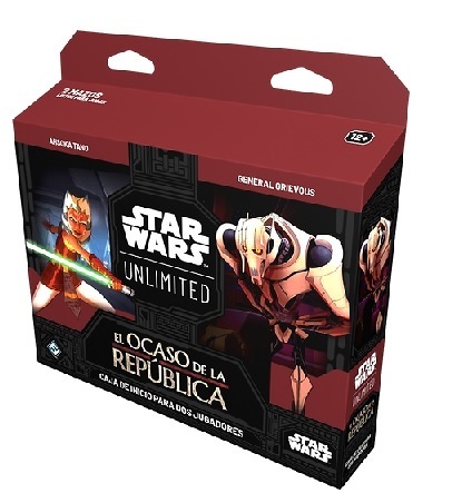 STAR WARS UNLIMITED El ocaso de la República Caja inicio 