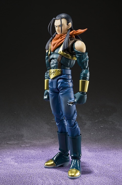 SUPER ANDROID 17 FIG. 15 CM DRAGON BALL GT SH FIGUARTS COLLECTORS SHOP 