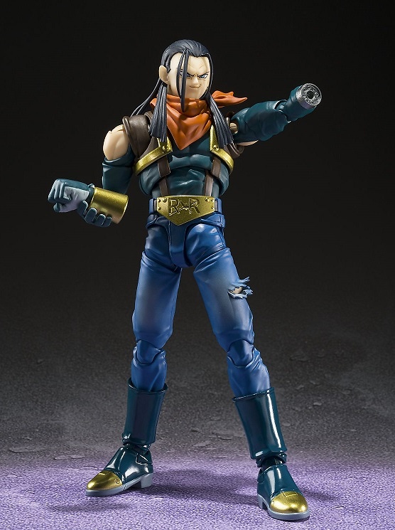 SUPER ANDROID 17 FIG. 15 CM DRAGON BALL GT SH FIGUARTS COLLECTORS SHOP 