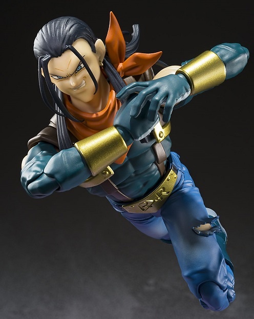 SUPER ANDROID 17 FIG. 15 CM DRAGON BALL GT SH FIGUARTS COLLECTORS SHOP 