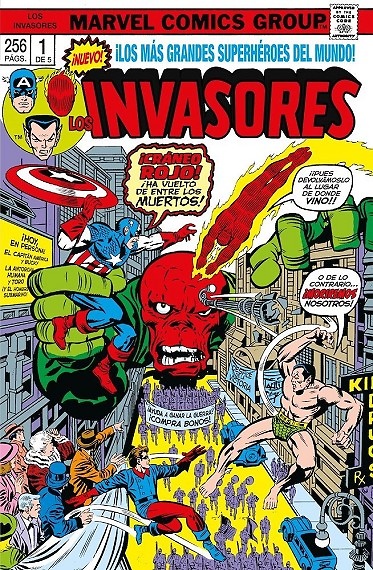 TPB LOS INVASORES 1 DE 5 (MARVEL LIMITED EDITION) 