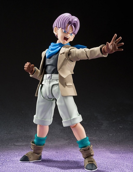 TRUNKS FIG. 12 CM DRAGON BALL GT SH FIGUARTS COLLECTORS SHOP 