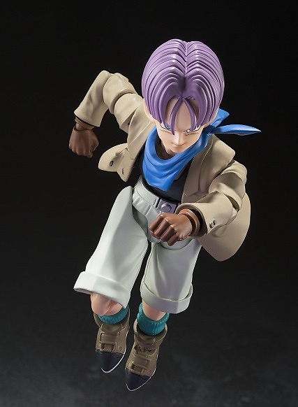 TRUNKS FIG. 12 CM DRAGON BALL GT SH FIGUARTS COLLECTORS SHOP 