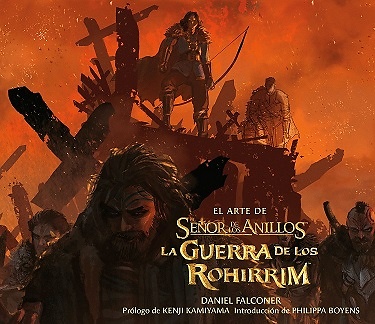 ARTE DEL SEÑOR DE LOS ANILLOS LA GUERRA DE LOS ROHIRRIM 