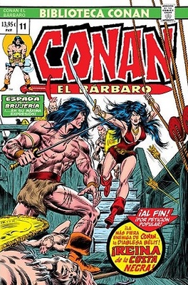 BIBLIOTECA MARVEL CONAN EL BARBARO 11 