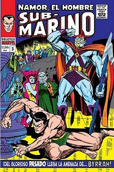 BIBLIOTECA MARVEL NAMOR EL HOMBRE SUBMARINO 3 