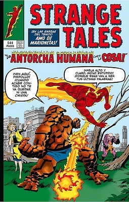 MARVEL LIMITED EDITION: STRANGE TALES, LA ANTORCHA HUMANA Y LA COSA 